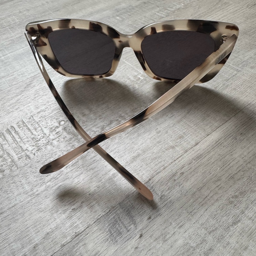Diff Eyewear Brown And Black Patterned Sunglasses - image 3